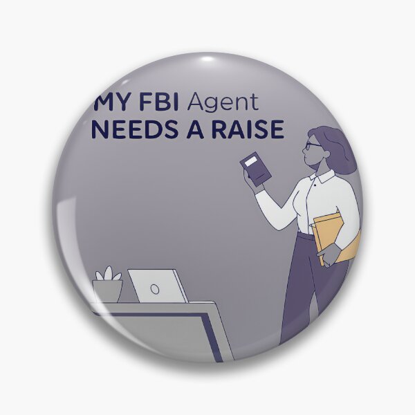 Artikelvorschau, Humorvolle Szene „FBI-Agent braucht eine Gehaltserhöhung“ entworfen und verkauft von ART ATTACK ZONE.