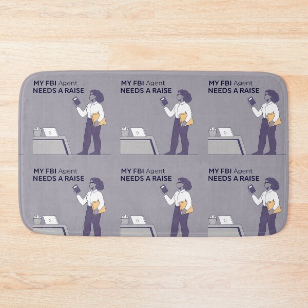 Item preview, Humorous "FBI Agent Needs a Raise" Scene designed and sold by ART ATTACK ZONE.