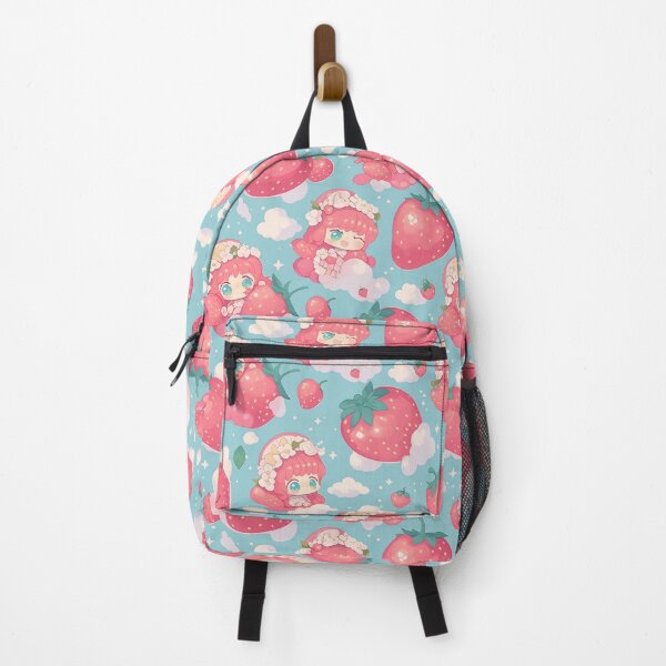 Item preview, Kawaii Strawberry Pattern – Dreams and Naps designed and sold by CaosCreativo-cr.