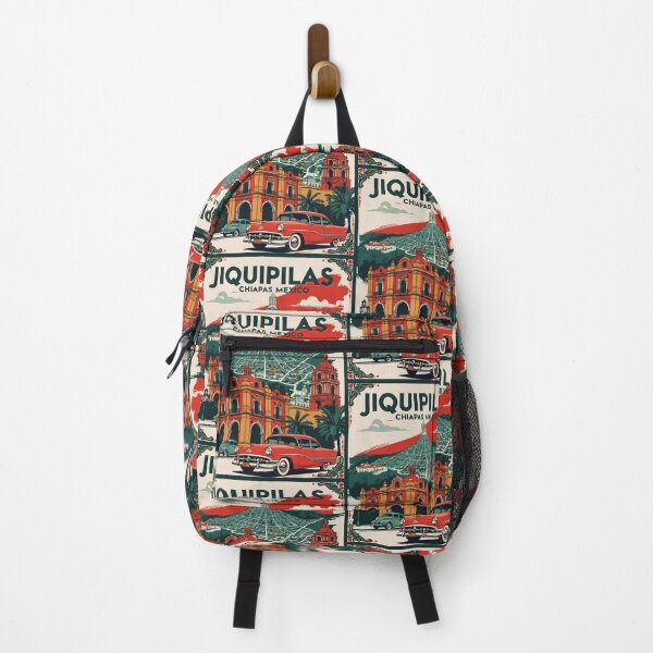 Item preview, Jiquipilas Chiapas Mexico 1950s Vintage Travel Tourism Map designed and sold by TravelersGems.