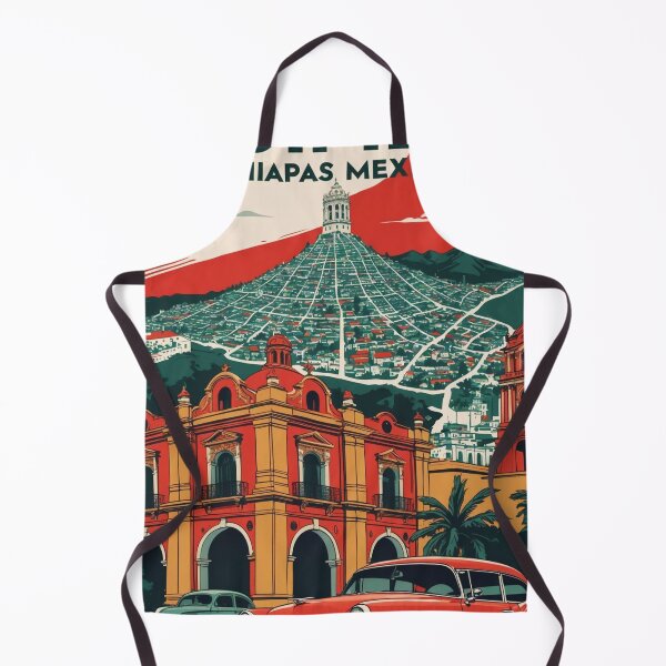 Item preview, Jiquipilas Chiapas Mexico 1950s Vintage Travel Tourism Map designed and sold by TravelersGems.