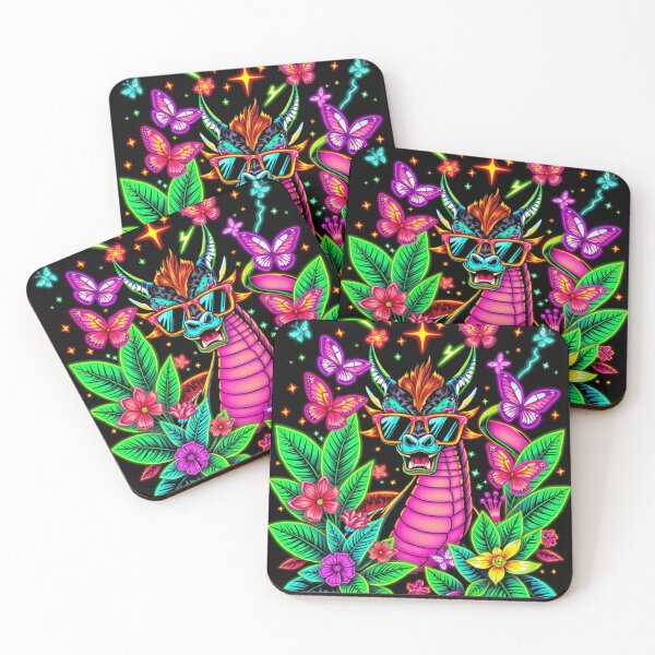 Item preview, Neon Dragon in the Tropics designed and sold by 1R6V.