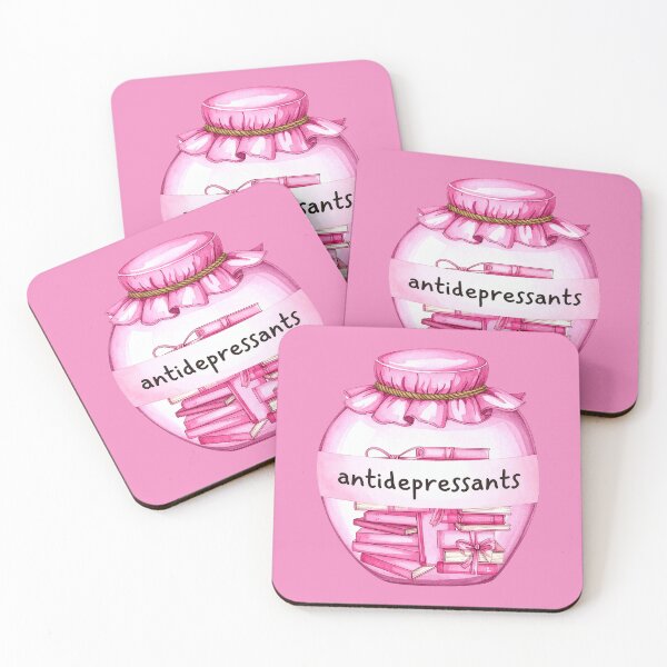 Item preview, Books in a Jar Antidepressants: Book Antidepressants designed and sold by Wordsmith-Wear.