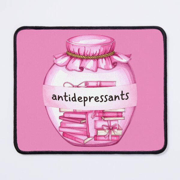 Item preview, Books in a Jar Antidepressants: Book Antidepressants designed and sold by Wordsmith-Wear.