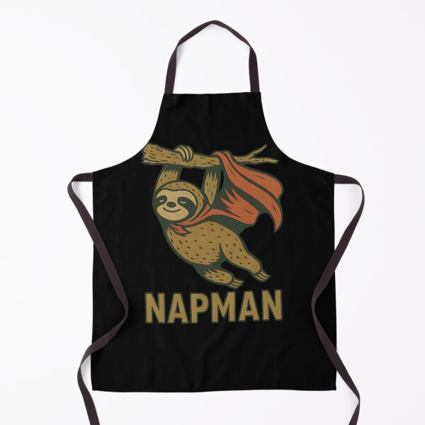 Item preview, Nap Man. Funny Sloth Superhero. designed and sold by Shoot-The-Moon.