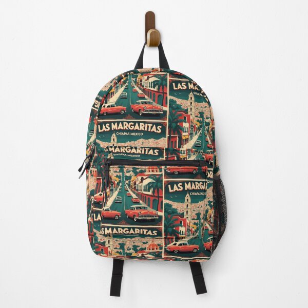 Item preview, Las Margaritas Chiapas Mexico 1950s Vintage Travel Tourism Map designed and sold by TravelersGems.