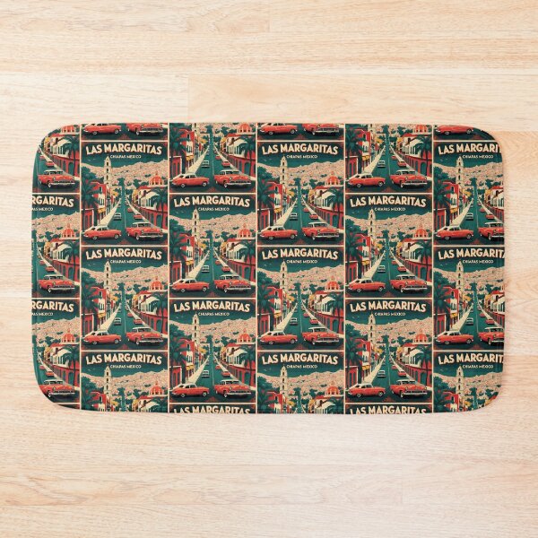 Item preview, Las Margaritas Chiapas Mexico 1950s Vintage Travel Tourism Map designed and sold by TravelersGems.