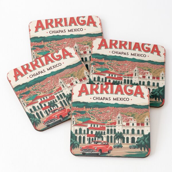 Item preview, Arriaga Chiapas Mexico 1950s Vintage Travel Tourism Map designed and sold by TravelersGems.