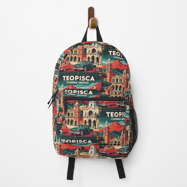 Item preview, Teopisca Chiapas Mexico 1950s Vintage Travel Tourism Map designed and sold by TravelersGems.