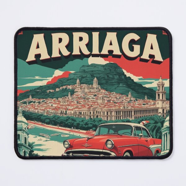 Item preview, Arriaga Chiapas Mexico 1950s Vintage Travel Tourism Map designed and sold by TravelersGems.