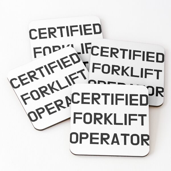 Item preview, Certified Forklift Operator designed and sold by CoolGuyStuffs.