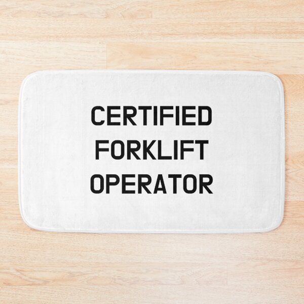 Item preview, Certified Forklift Operator designed and sold by CoolGuyStuffs.