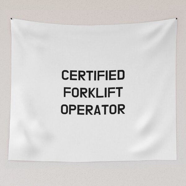 Item preview, Certified Forklift Operator designed and sold by CoolGuyStuffs.