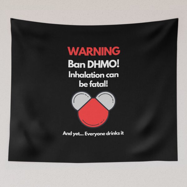 Item preview, Warning Dihydrogen Monoxide  designed and sold by Ketsuruii shop.