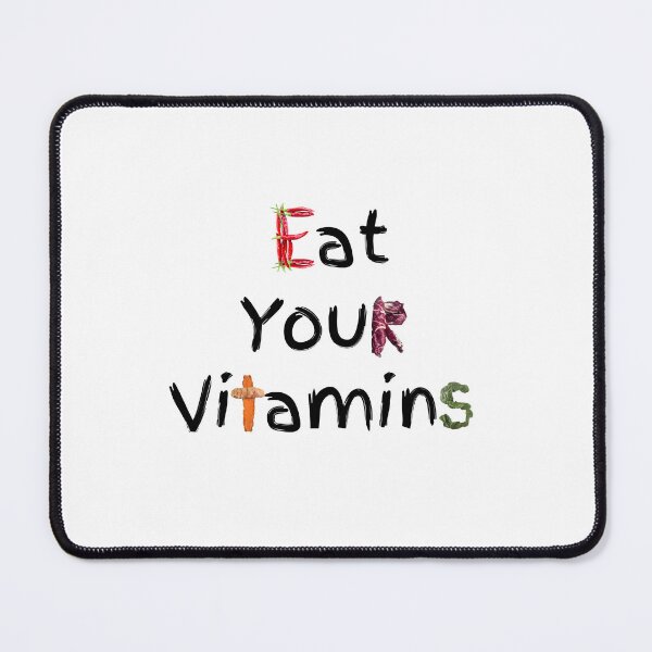 Item preview, Eat Your Vitamins - Healthy Eating Reminder designed and sold by EveryDayDabble.