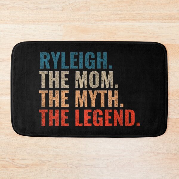Item preview, Ryleigh Name Ryleigh The Mom The Myth The Legend Retro 70s distress designed and sold by Teelogic.
