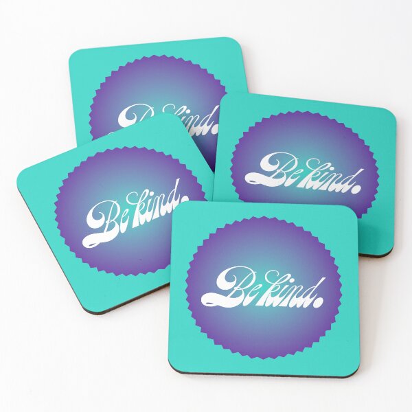 Artikelvorschau, Be Kind - Indigo Teal entworfen und verkauft von sillyjess.
