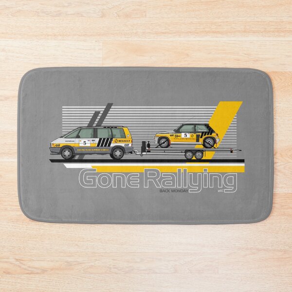 Item preview, Gone Rallying, Back Monday - Espace MPV and 5 Turbo 2 80's rally cars designed and sold by RJWautographics.