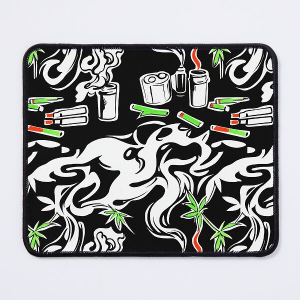 Item preview, Tattoo Weed Spiral — Contemporary Graphic Art designed and sold by HEADMADE-TV.