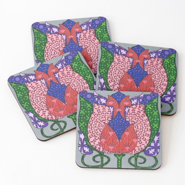 Item preview, Patterned Deco Flower designed and sold by SimpleVision4U.