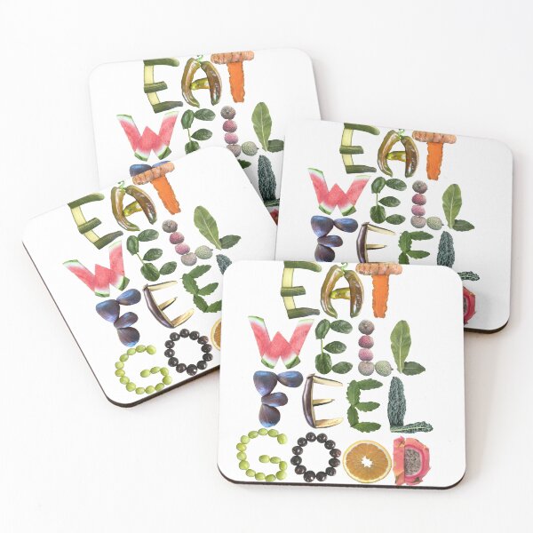 Item preview, Eat Well Feel Good - Healthy Eating Reminder designed and sold by EveryDayDabble.