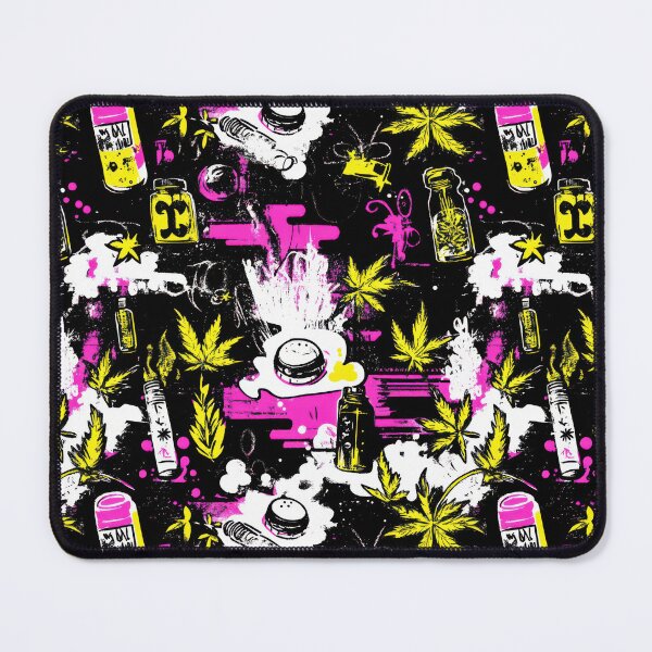 Item preview, Anime Weed Pulse — Contemporary Graphic Art designed and sold by HEADMADE-TV.