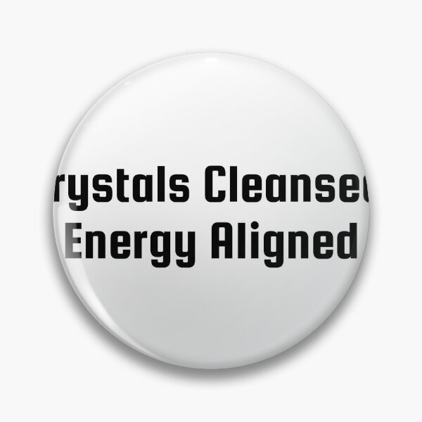 Item preview, Crystals Cleansed, Energy Aligned designed and sold by Ninjacatoff.