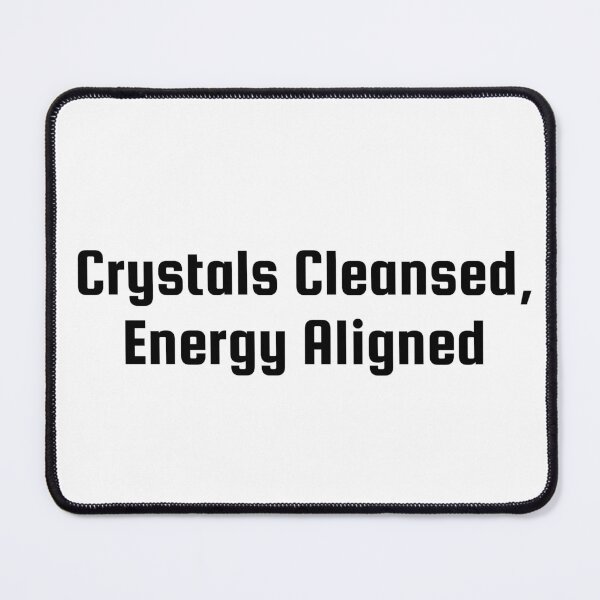 Item preview, Crystals Cleansed, Energy Aligned designed and sold by Ninjacatoff.