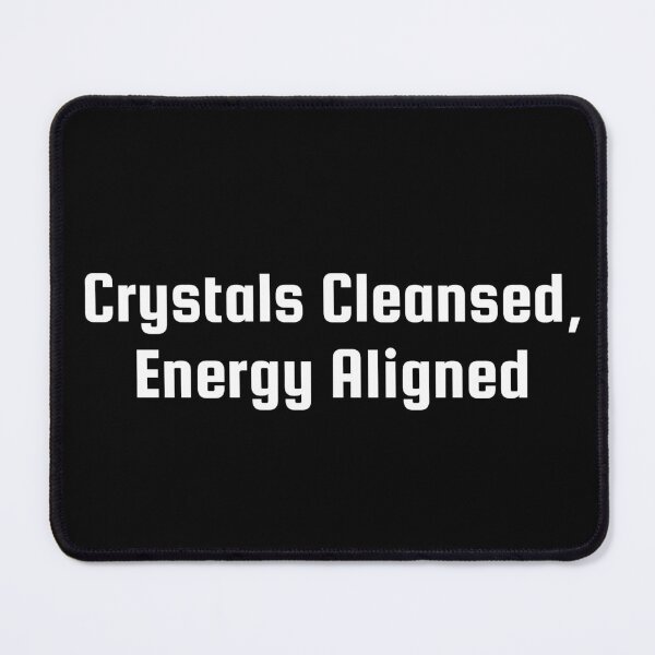 Item preview, Crystals Cleansed, Energy Aligned designed and sold by Ninjacatoff.