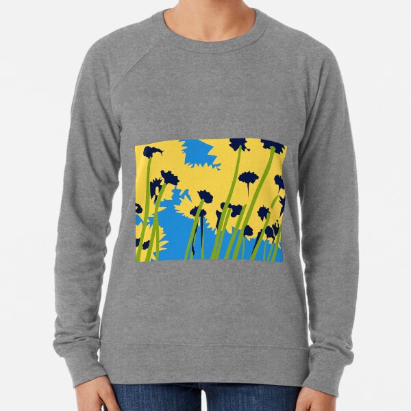 Friendship Flowers Lightweight Sweatshirt