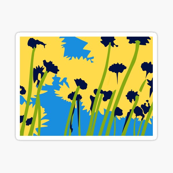 Friendship Flowers Sticker
