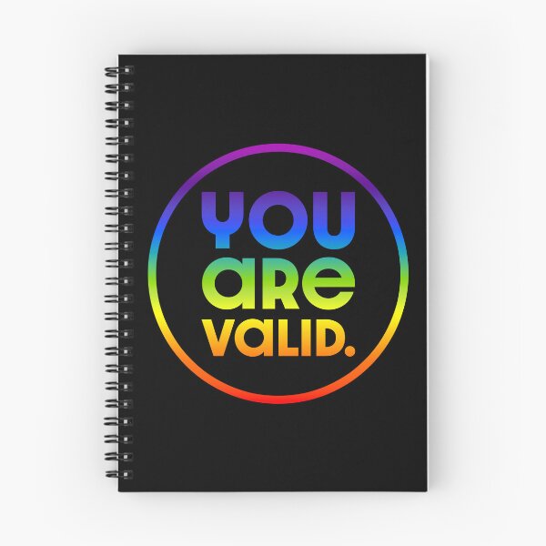 Item preview, You Are Valid V3 - Rainbow designed and sold by sillyjess.