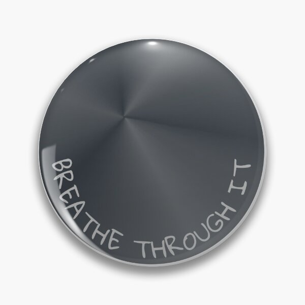 Artikelvorschau, Atme durch es Anthrazitgrau entworfen und verkauft von Mind Empowerment Designs.