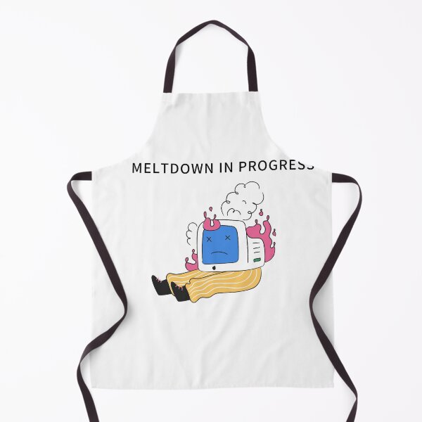 Item preview, Meltdown in Progress – Minimal Tech Design designed and sold by OOO Studio.