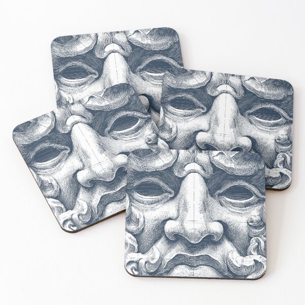 Item preview, Greek drama mask designed and sold by Gaviani Design Studio.
