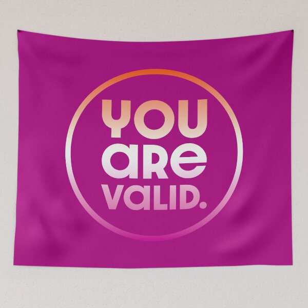 Item preview, You Are Valid V3 - Lesbian designed and sold by sillyjess.