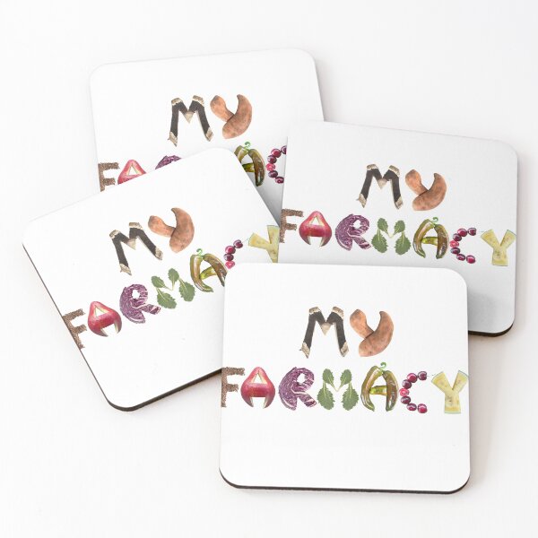 Item preview, My Farmacy - Healthy Foods Quote  designed and sold by EveryDayDabble.