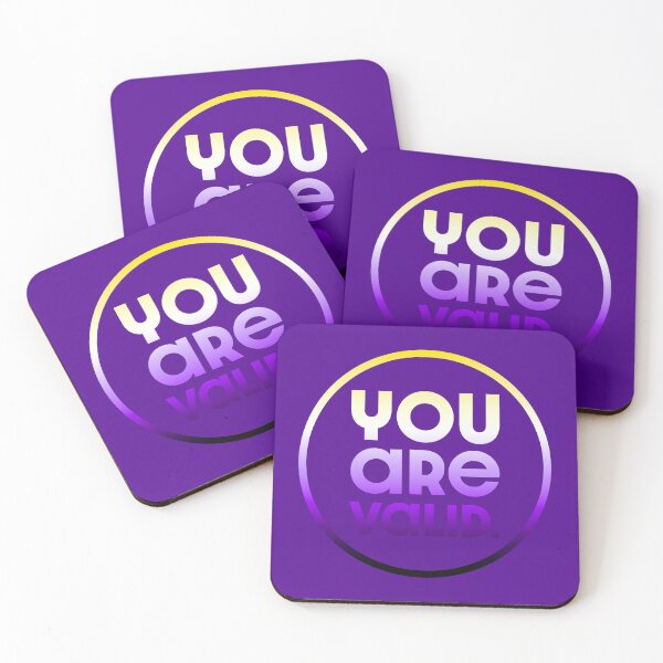 Item preview, You Are Valid V3 - Nonbinary designed and sold by sillyjess.
