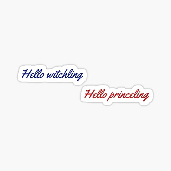 Artikel-Vorschau von Hallo Hexe, hallo Prinz, TOG, designt und verkauft von corsmithswim.