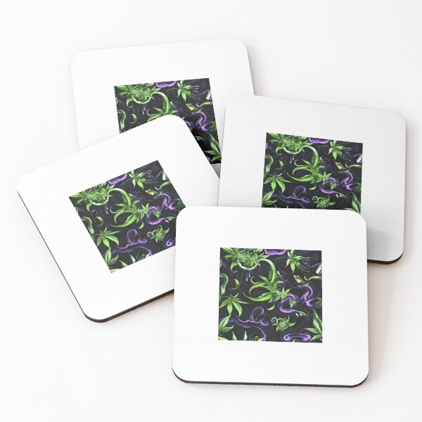 Item preview, Tattoo Cannabis Ascent — Contemporary Graphic Art designed and sold by HEADMADE-TV.