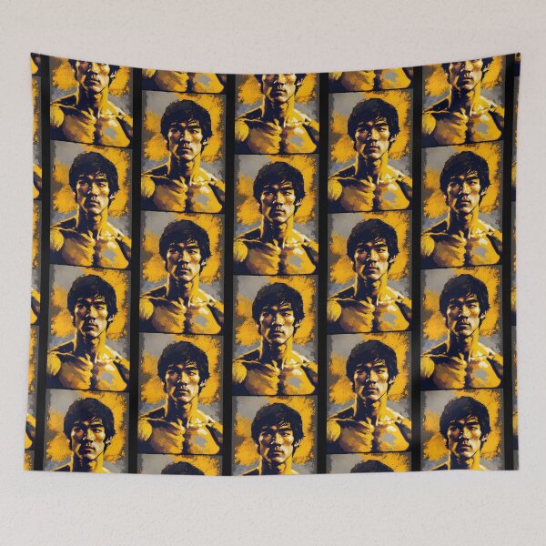 Item preview, KungFu Legend Master Movies DragonLee Fan Vintage designed and sold by artkidztee.