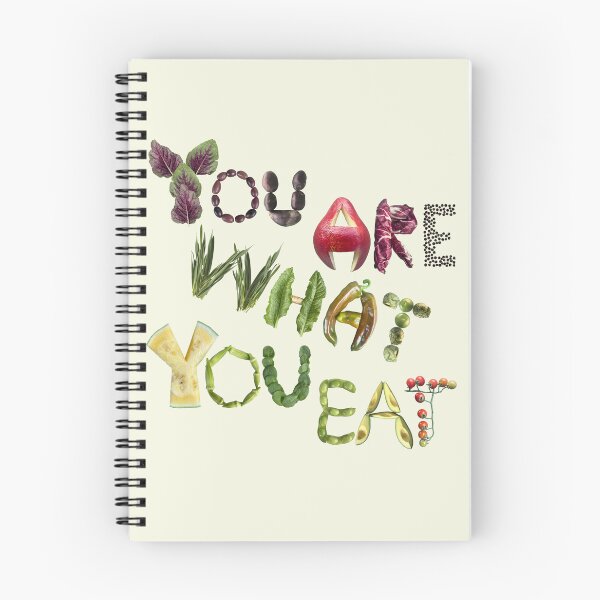 Item preview, You are what you eat - Intuitive Eating Fruits and Veggies healthy foods  designed and sold by EveryDayDabble.