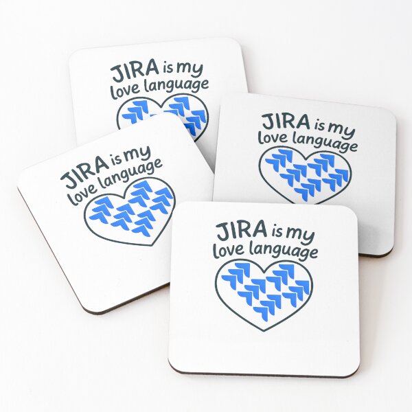 Item preview, JIRA is my love language Product Project Manager Meme designed and sold by MinimumViableMeme.