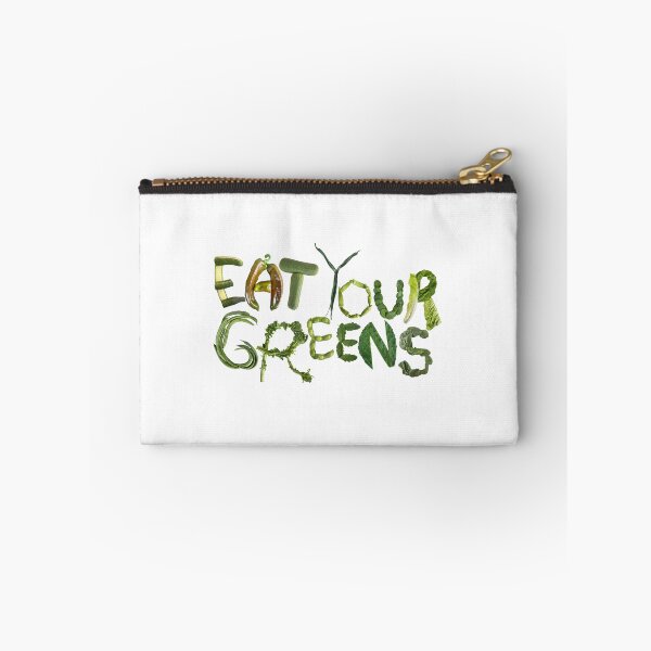 Item preview, Eat Your Greens - all green veggies and fruits, fun and colorful healthy eating  designed and sold by EveryDayDabble.