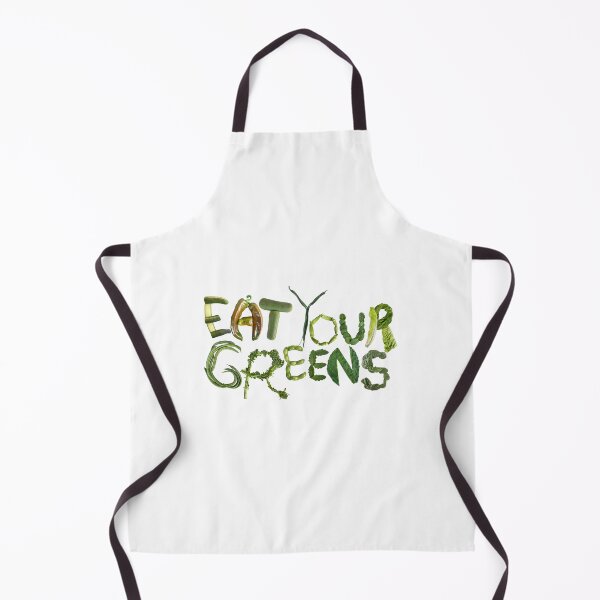 Item preview, Eat Your Greens - all green veggies and fruits, fun and colorful healthy eating designed and sold by EveryDayDabble.