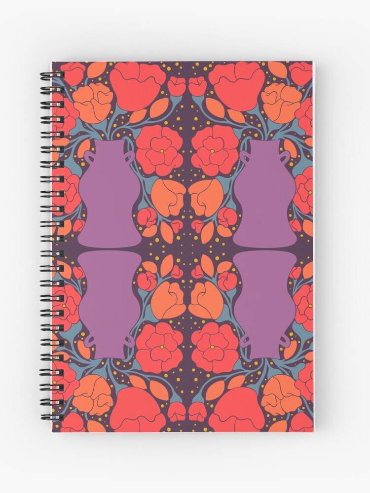 Thumbnail 1 of 3, Journal, Midcentury botanicals designed and sold by indysign.