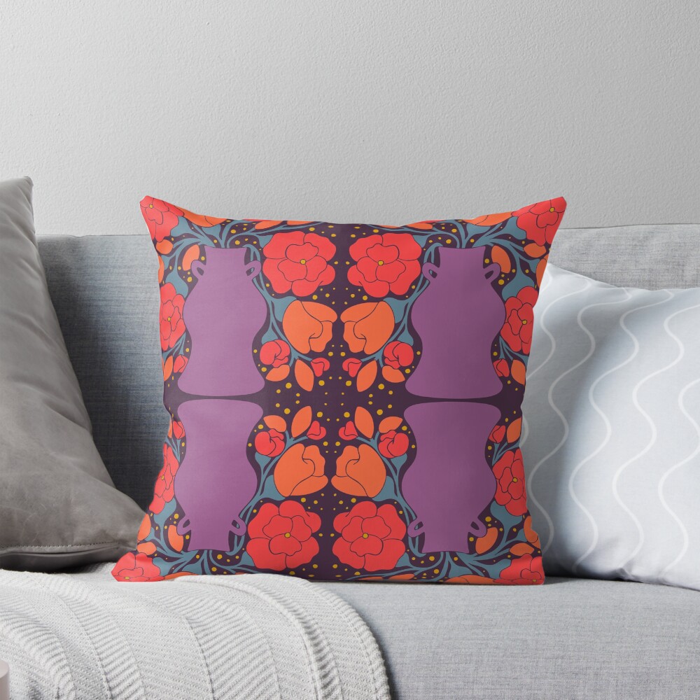 Item preview, Throw Pillow designed and sold by indysign.