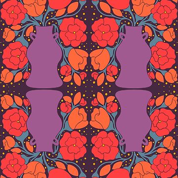Artwork thumbnail, Midcentury botanicals by indysign