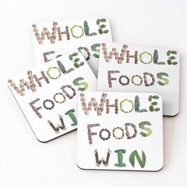 Item preview, Whole Foods Win - Eat Healthy Inspirational Vegan - Eat more Veggies designed and sold by EveryDayDabble.