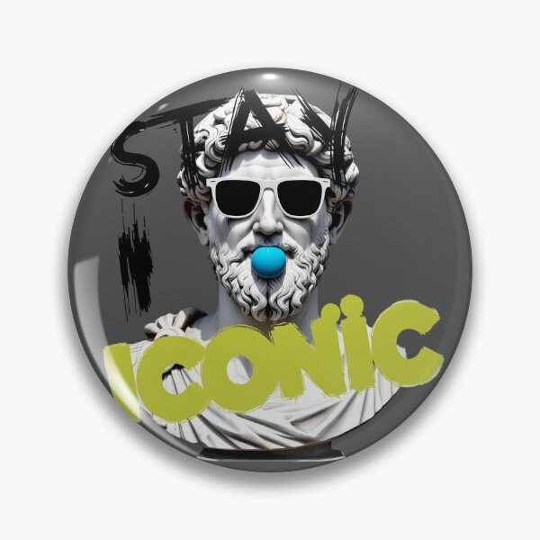 Item preview, Iconic Greek God Pop Art Bust designed and sold by ChicTrendz.